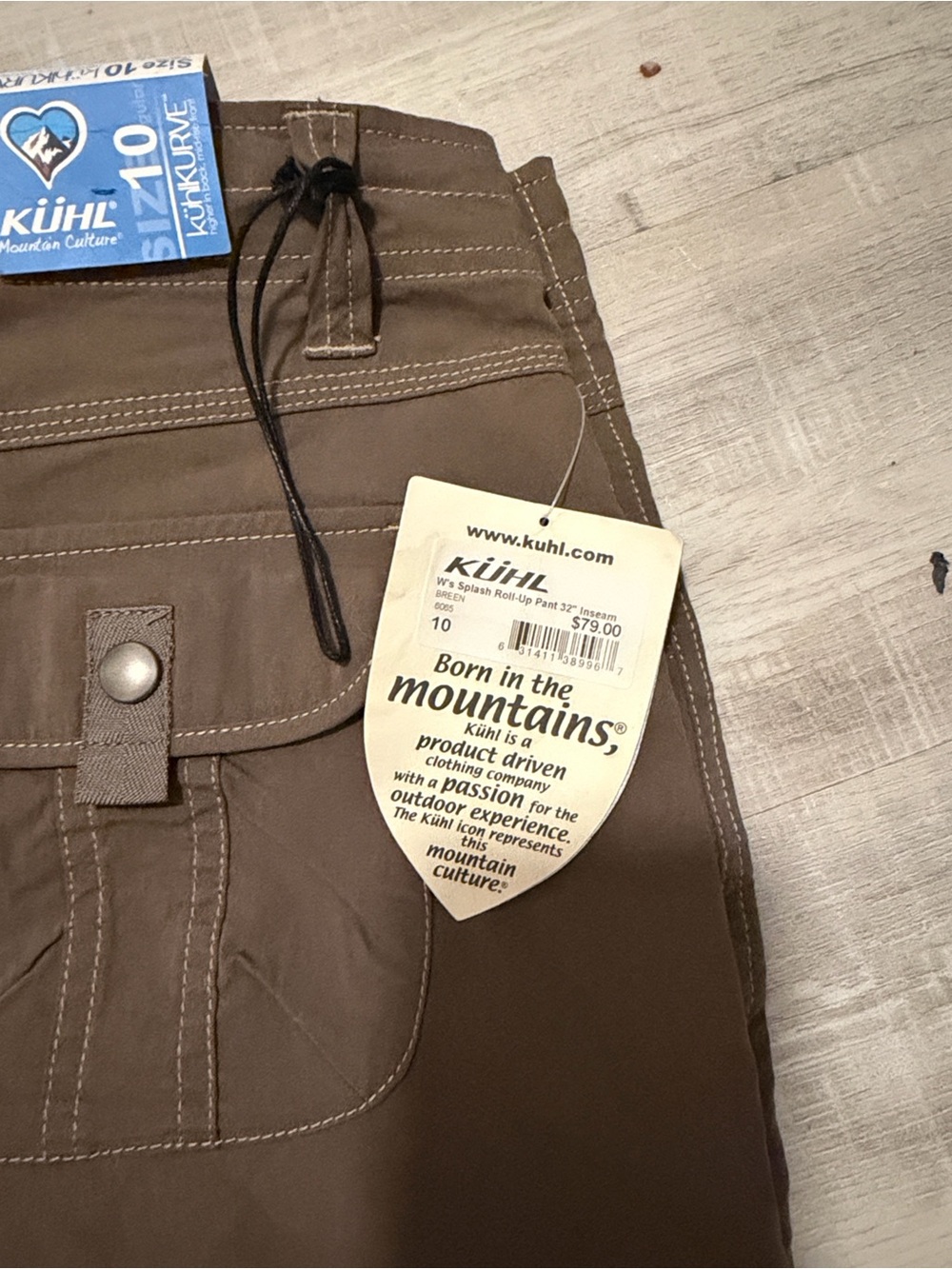Kuhl Women's Brown Cargo Pants with Utility Pockets - Picture 5 of 7